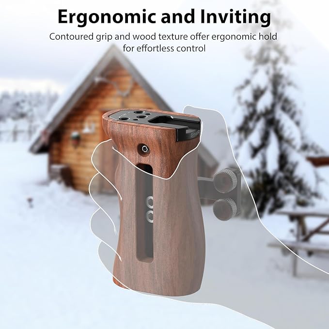 SmallRig Wooden Side Handle - Image 3
