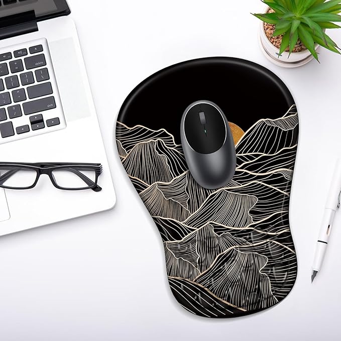 YIWEI Ergonomic Mouse Pad with Wrist Rest - Image 6