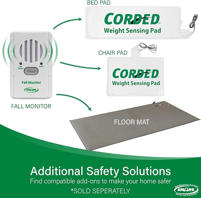 Smart Caregiver Fall Prevention Monitor and Weight Sensing Chair Pad - Image 7