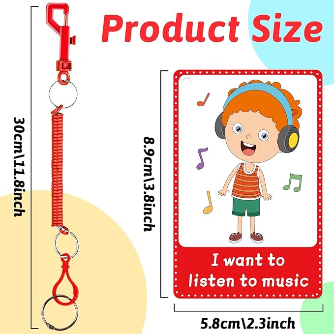 40PCS Autism Communication Cards - Image 2