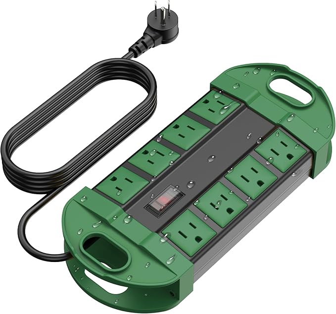 CCCEI Outdoor Power Strip Weatherproof by CCCEI