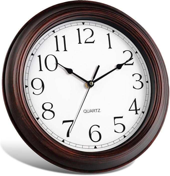 KECYET 14 Inch Wall Clocks Battery Operated Silent Non-Ticking Wall Clock - Image 2
