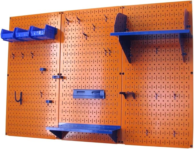 Wall Control Pegboard Organizer 4 ft. Metal Pegboard Standard Tool Storage Kit - Image 2