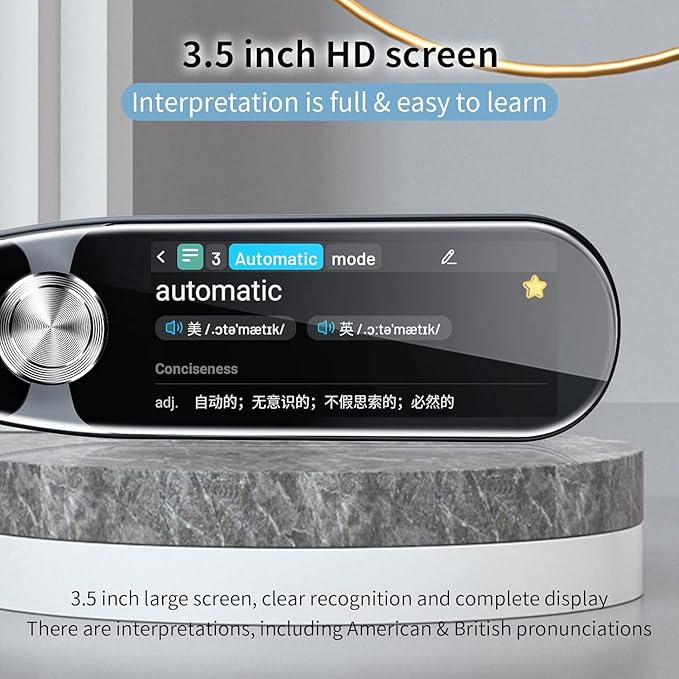 Translator Pen, Scanner Reader Pen 112 Languages OCR Digital Scanning - Image 5