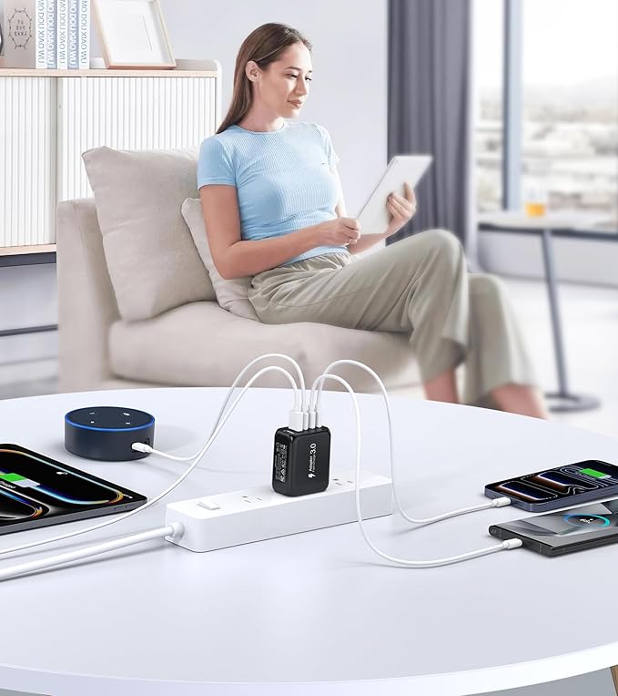 60W USB C Wall Charger Block, Galaxy S24/S23 - Image 8