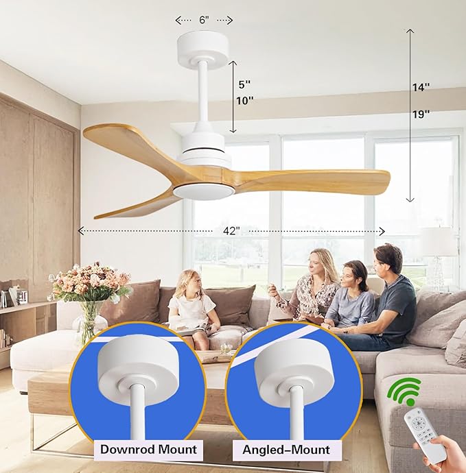 Gaizw 42 Inch Ceiling Fans - Image 2