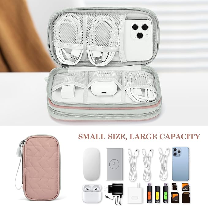 FYY Electronic Organizer, Travel Cable Organizer Bag Pouch Electronic - Image 6