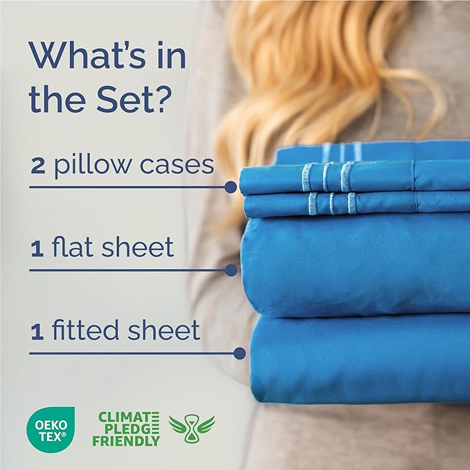 Full Size 4 Piece Sheet Set - Image 2