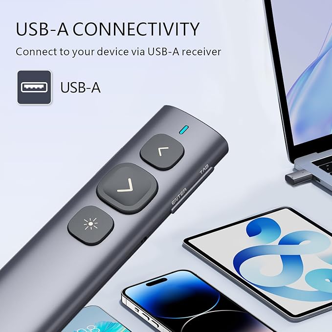 Norwii N95 Presentation Clicker, PowerPoint Clicker - Image 2