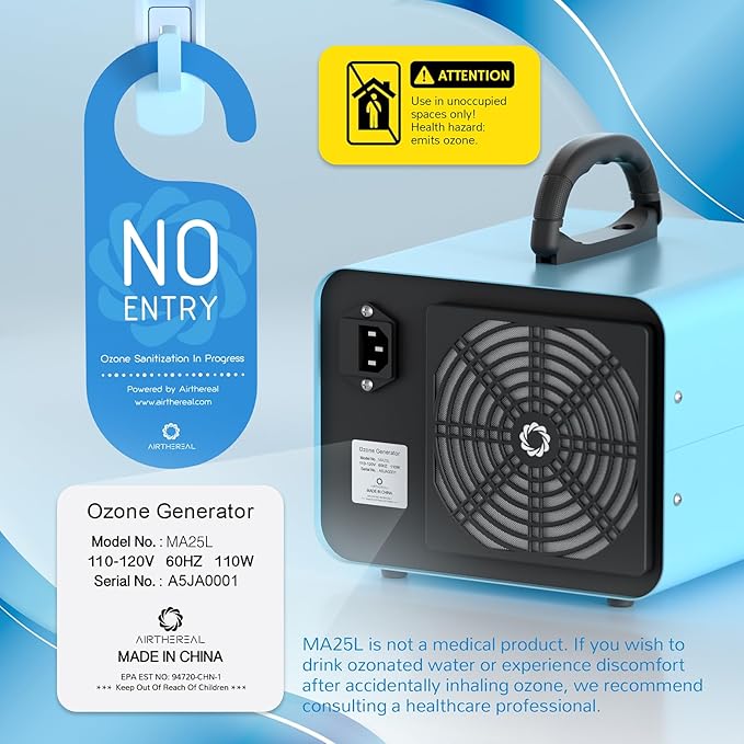 Airthereal MA25L Water Ozone Generator - Image 7