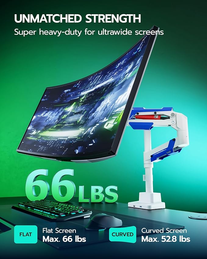 ARES WING CoreArm Single Monitor Mount - Image 2