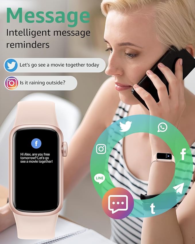 IMFRCHCS Fitness Tracker, Smart Watch - Image 4