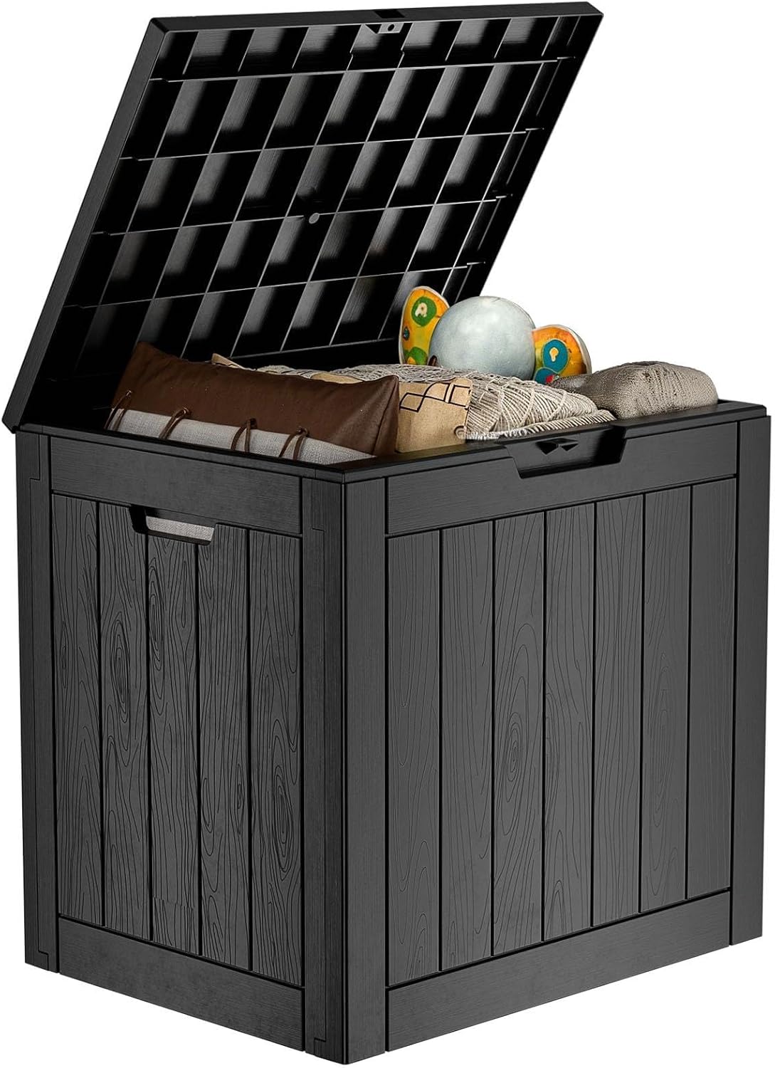 33 gallon outdoor deck box, lockable waterproof outdoor, main product view