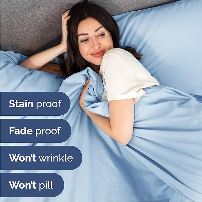 Queen Size 4 Piece Sheet Set - Image 5