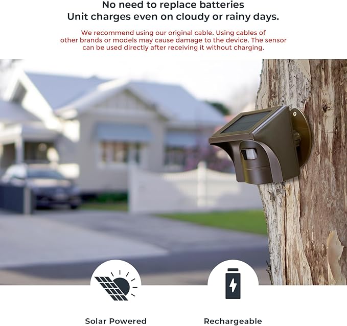 eMACROS Pro 3 Solar Driveway Alarm - Image 4