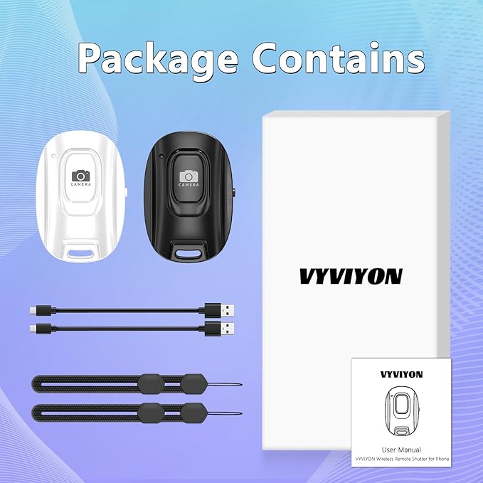 VYVIYON Bluetooth Camera Remote Shutter - Image 7