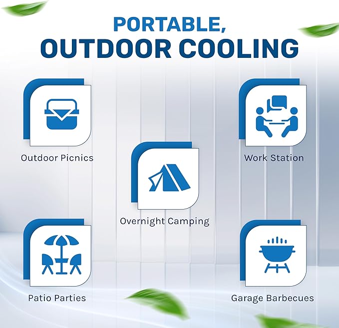 Hessaire MC61M 5, 300 CFM 3-Speed Portable Evaporative Cooler - Image 9