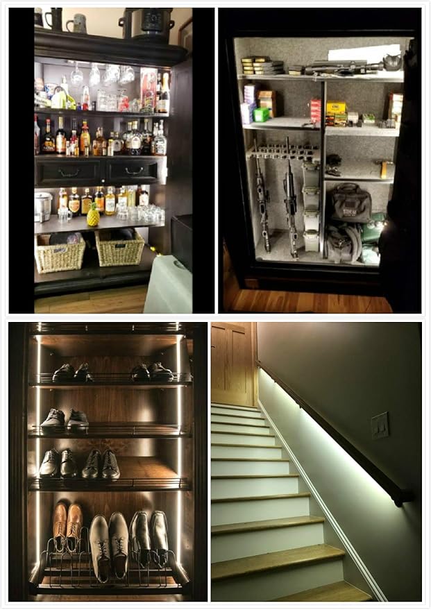 Sensky 19.7ft/6m Motion Activated LED Strip Light Kit - Image 2
