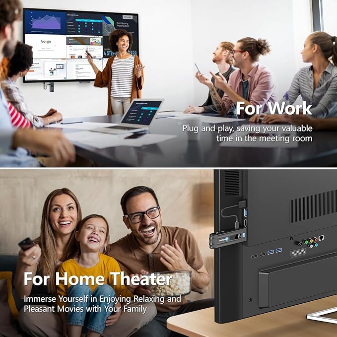WELUSOPU 2026 Upgraded Wireless HDMI Transmitter and Receiver, HDMI Wireless - Image 6