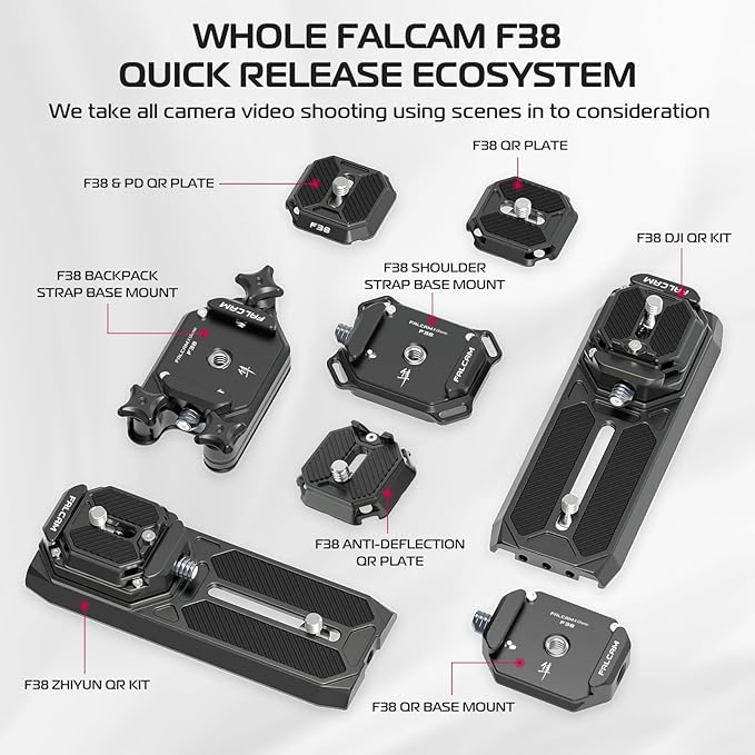 FALCAM F38 Camera Quick Release Plate Compatible - Image 5
