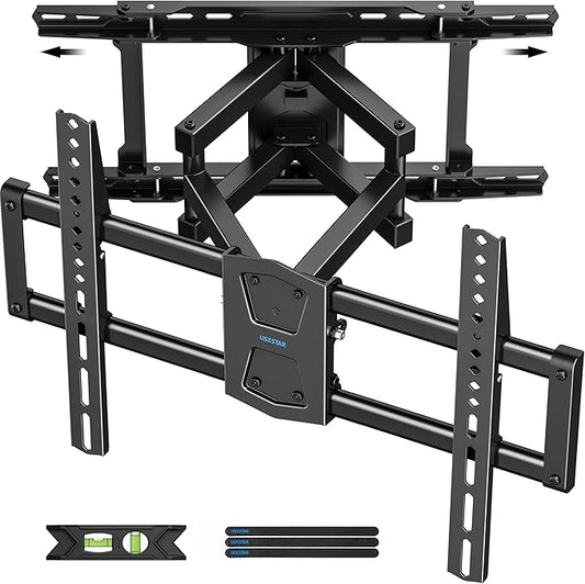 USX STAR Full Motion TV Wall Mount 24 inch Studs by USXSTAR