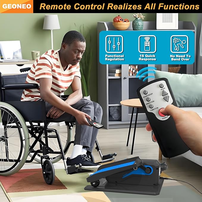 Under Desk Elliptical Machine, Electric Elliptical Exerciser - Image 5