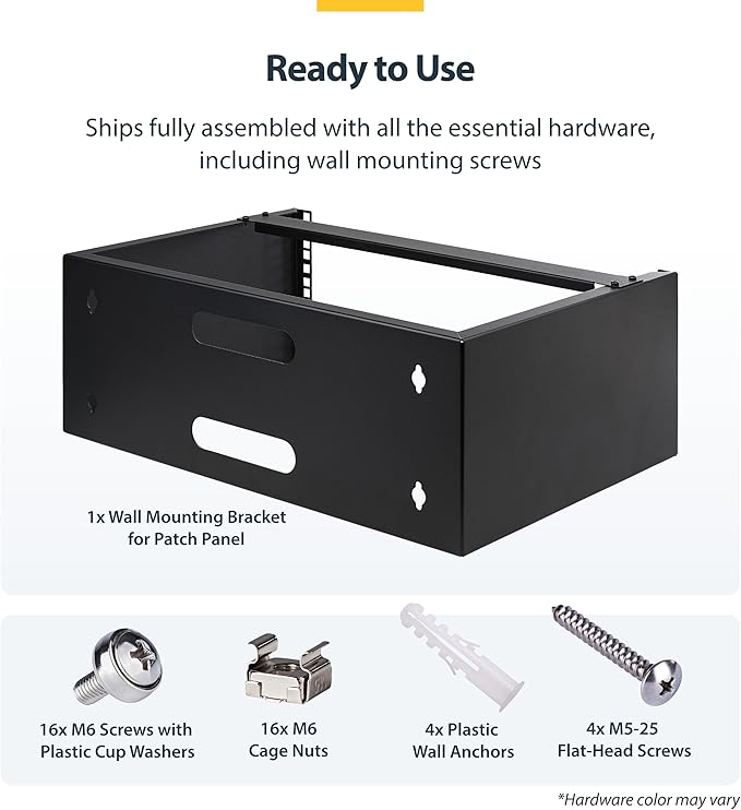 StarTech.com 4U Wall Mount Network Rack - Image 5