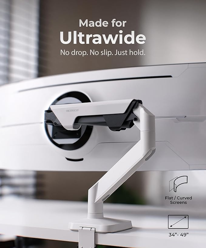Modernsolid Heavy Duty Monitor Arm Desk Mount - Image 3
