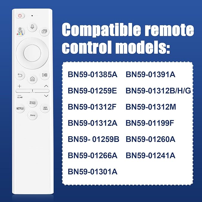 for Samsung tv Remote Solar Voice Replacement - Image 3