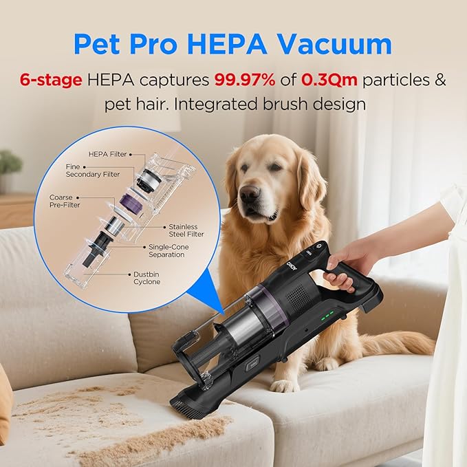 Candy Cordless Vacuum Cleaner, 45Mins Vacuum Cleaners - Image 4