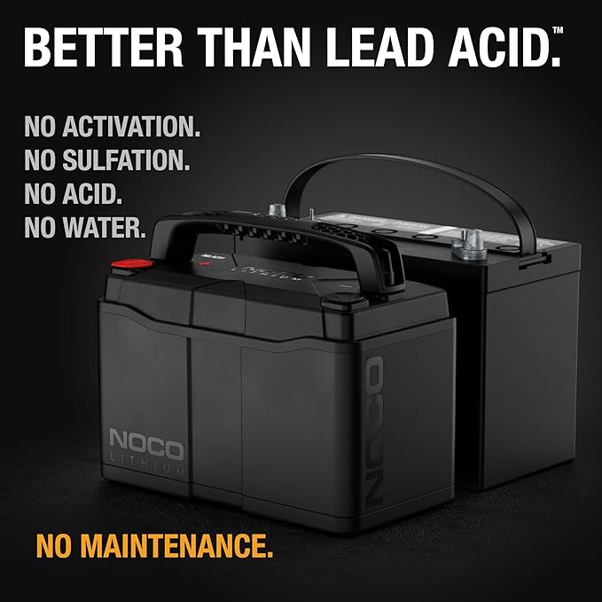 NOCO Lithium NLX31: 12V LiFePO4 Lithium Battery — Dual-Purpose — 120Ah - Image 4