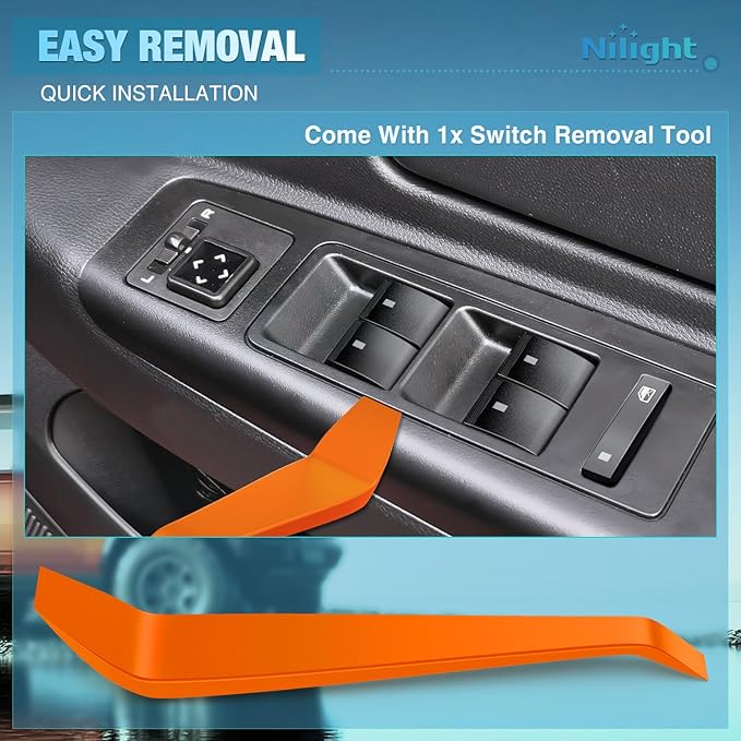 Nilight Power Master Window Switch Compatible - Image 4