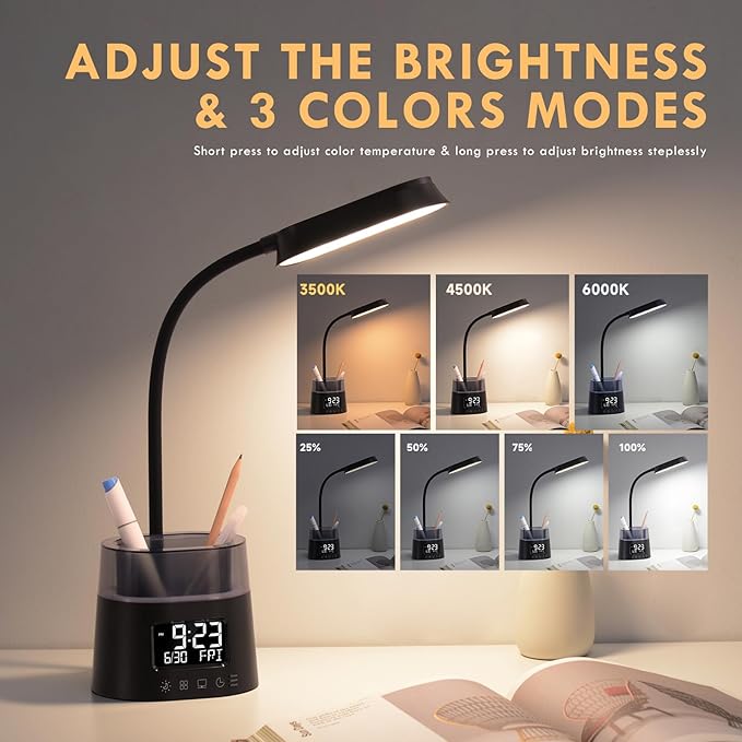 Led Desk Lamp for Home Office, Touch Table Lamp - Image 2