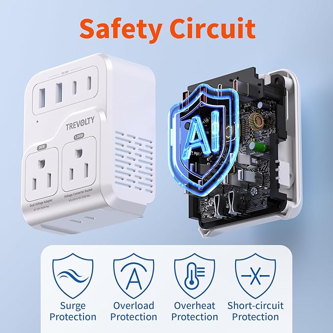 2000W Voltage Converter US to Europe - Image 7