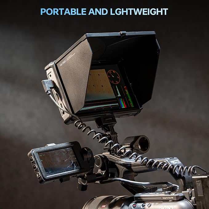 VILTROX DC-L2 7 inch SDI Camera Monitor, 1280x800 IPS HD Touch Screen Camera - Image 9