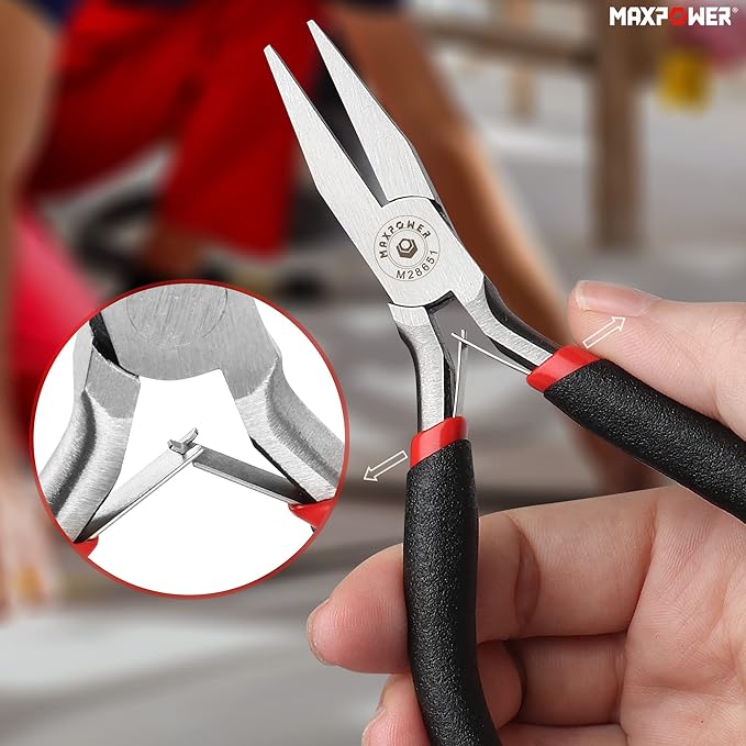 MAXPOWER Mini Jewelry Pliers Set - Image 4