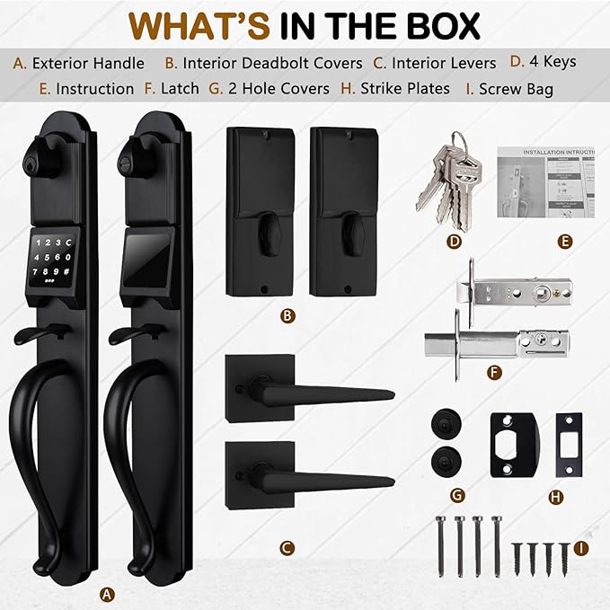 HISAFE Keyless Entry Door Lock - Image 8