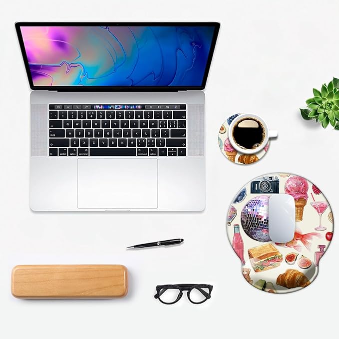 Ergonomic Mouse Pad with Wrist Support, Mouse Pad with Wrist Rest, Relieve - Image 7