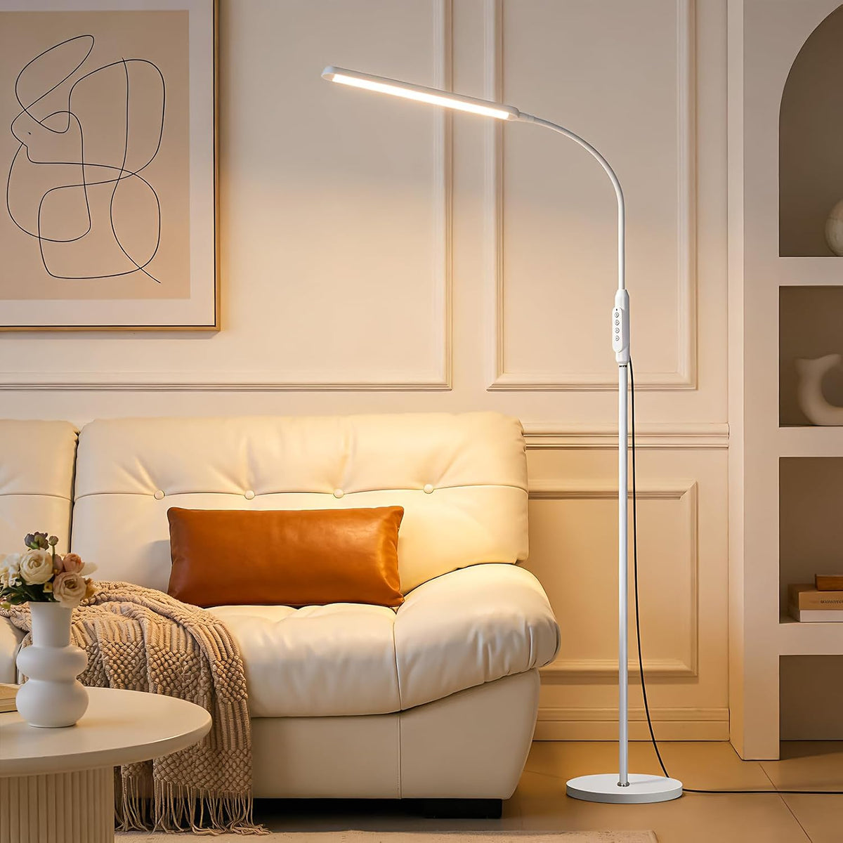 Bright LED Eye-Protecting Reading Floor Lamps
