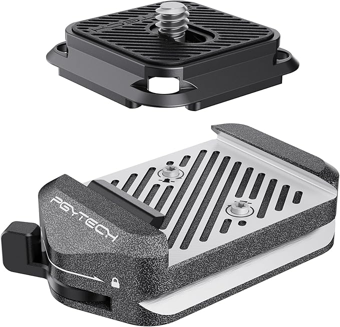 PGYTECH Quick Release Plate & Clamp V2, Arca Swiss Plate Camera Mount Adapter by PGYTECH-US