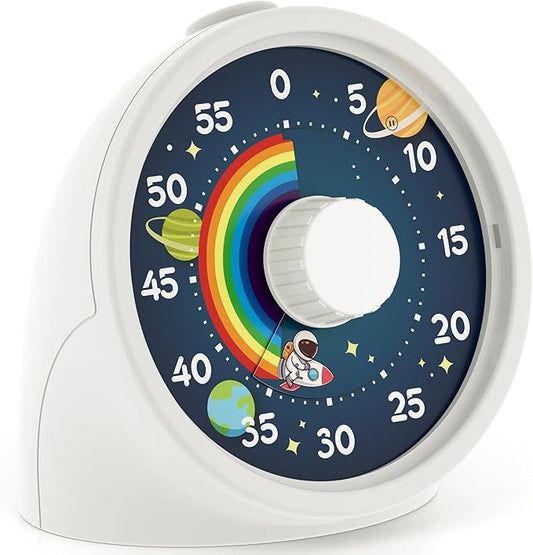 BellMan Visual Timer with Pause Button, 60 Minute Countdown Rainbow Timer by Unknown
