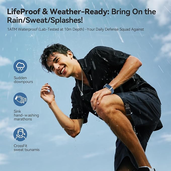 EnergyPort Smart Bracelet with Blood Oxygen/Blood Pressure Monitor, 60-Day - Image 5