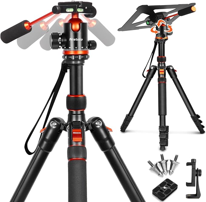 Nietoto Camera Tripods & Projector Stand, 2 in1 Tripod by Nietoto-US