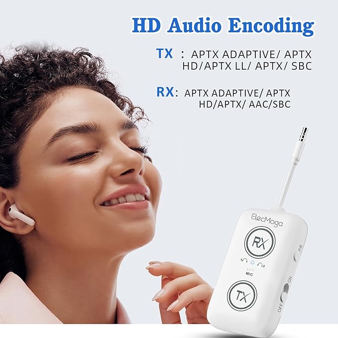 2026 Upgraded Airplane Bluetooth 5.4 Adapter - Image 3