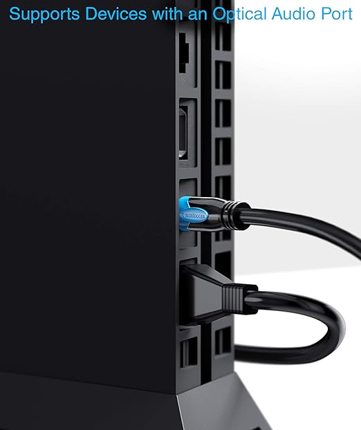 BlueRigger Digital Optical Audio Toslink Cable - Image 4