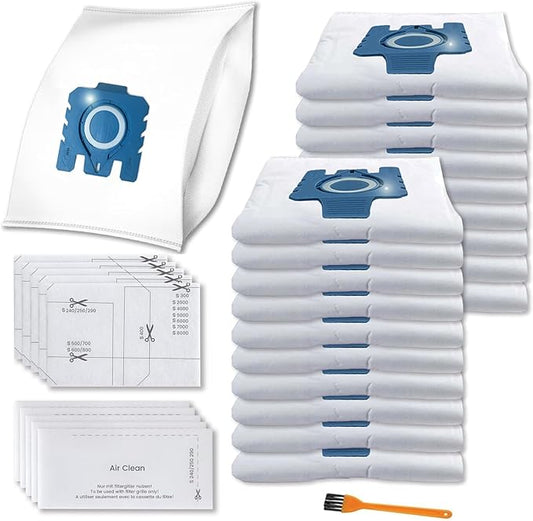 Pymin Upgraded 20 Pack GN Vacuum Dust Bags Compatiable by Yourlifeassistant