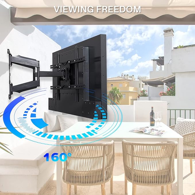Sylvox Full Motion TV Wall Mount, TV Mount Bracket - Image 4