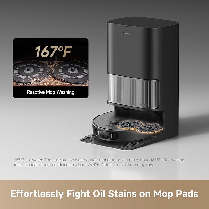 DREAME L40s Ultra AE Robot Vacuum and Mop Combo, 000Pa Suction, Self Emptying - Image 6