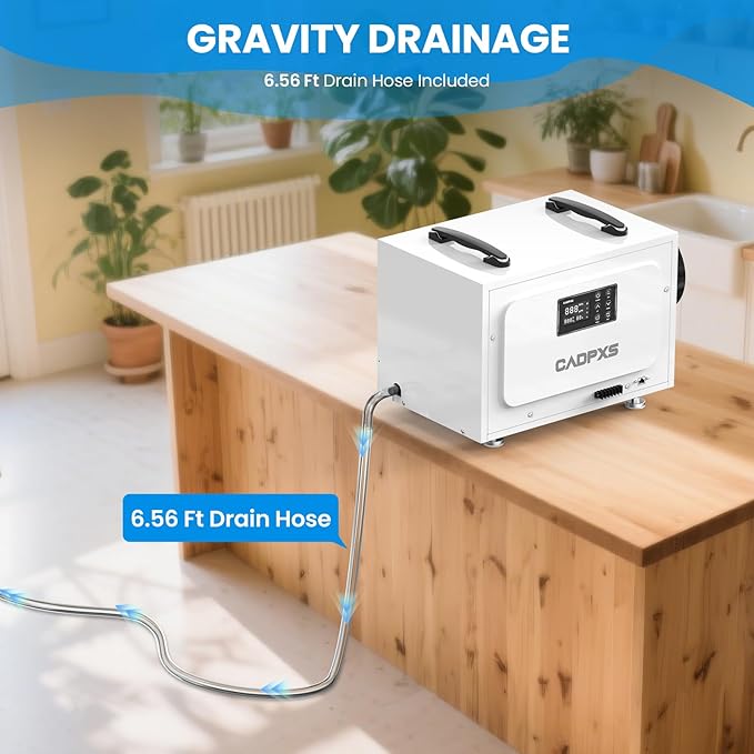CADPXS Crawl Space Dehumidifier, 125 Pints Commercial Dehumidifiers - Image 4