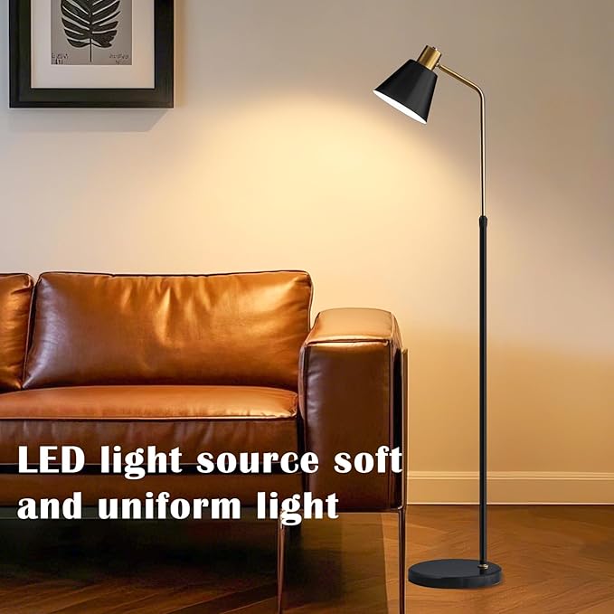 Dimmable Black Vintage Floor Lamps - Image 2